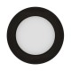 Dalle LED Ronde Extra Plate - 6W - Cadre Noir