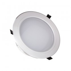 Spot LED Downlight Rond Translucide 15x1W