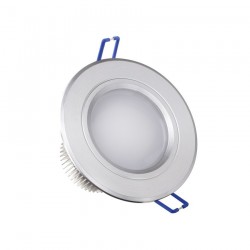 Spot LED Downlight Rond Translucide 3x1W