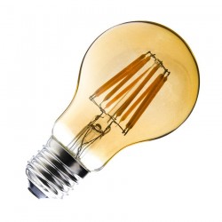 Ampoule LED E27 Dimmable Filament Gold A60 6W