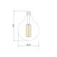 Ampoule LED E27 Dimmable Filament G125 6W 