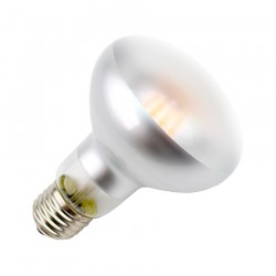 Ampoule LED E27 Dimmable Filament R80 Frost 6W