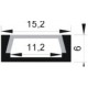Profilé rectangulaire R1 (10 et 11mm)