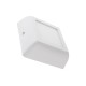 Plafonnier LED Carré Design 6W White