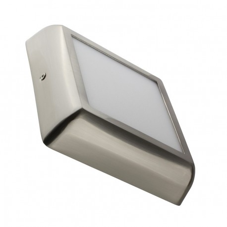 Plafonnier LED Carré Silver Design 12W