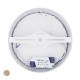 Plafonnier LED Rond White Design 12W