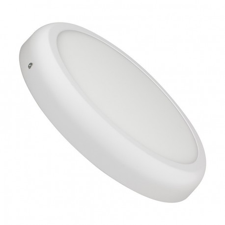 Plafonnier LED Rond Design 24W White