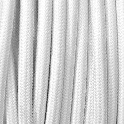 Câble Textile Blanc