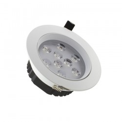 Spot LED Downlight Rond Orientable 9x1W