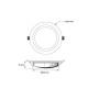 Downlight 25W Blanc