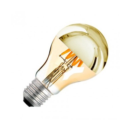 Ampoule LED E27 Dimmable Filament Gold A60 6W