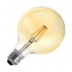 Ampoule LED E27 Dimmable Filament Suprême Gold G125 6W 