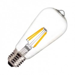 Ampoule LED E27 Filament ST58 6W
