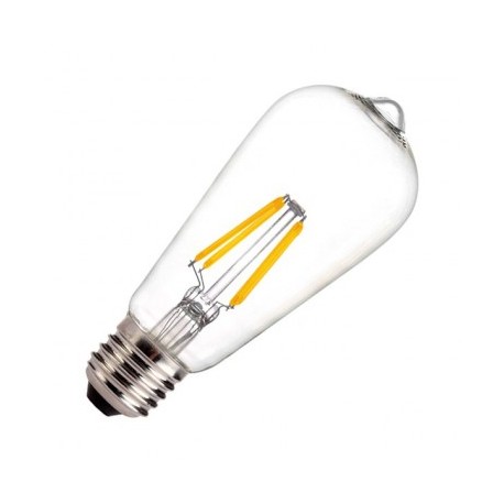 Ampoule LED E27 Filament ST58 6W