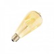 Ampoule LED E27 Dimmable Filament Citron Or ST64 5.5W
