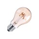 Ampoule LED E27 Dimmable Filament Spirale Or Classic A60 4W