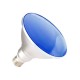 Ampoule E27 PAR38 15W IP65 Bleu