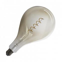 Ampoule LED E27 Dimmable Filament Spirale fumée PS165 4W