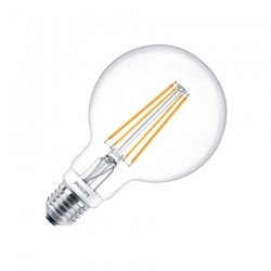 Ampoule LED E27 G93 Philips Dimmable Filament Globe CLA 7W