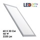 Dalle 60 x 30 cm - 40W - 3335lm - Cadre Argenté