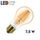 Ampoule LED E27 A60 Philips Dimmable Filament CLA - 7.5W - Gold