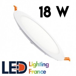 Dalle LED Ronde Extra Plate 18W