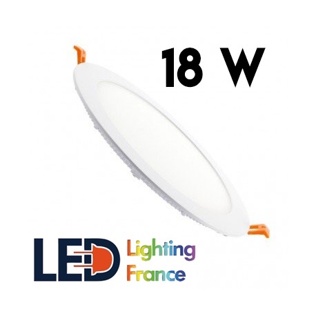 Dalle LED Ronde Extra Plate 18W