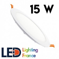 Dalle LED Ronde Extra Plate 15W