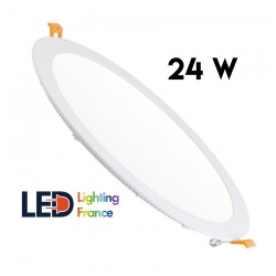 Dalle LED Ronde Extra Plate - 24W