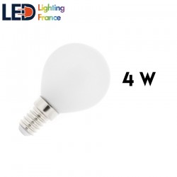 Ampoule LED E14 Sphérique Glass - 4W