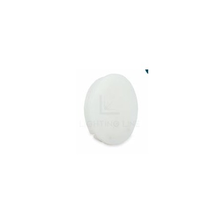 Embout silicone blanc étanche pour diffuseur opal 30mm